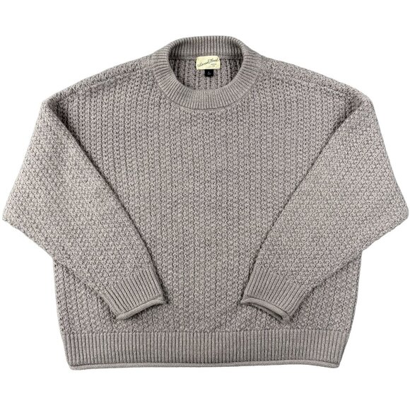 Universal Thread Goods Co. Chunky Knit Sweater – Women’s XL (Light Gray) - Picture 1 of 11